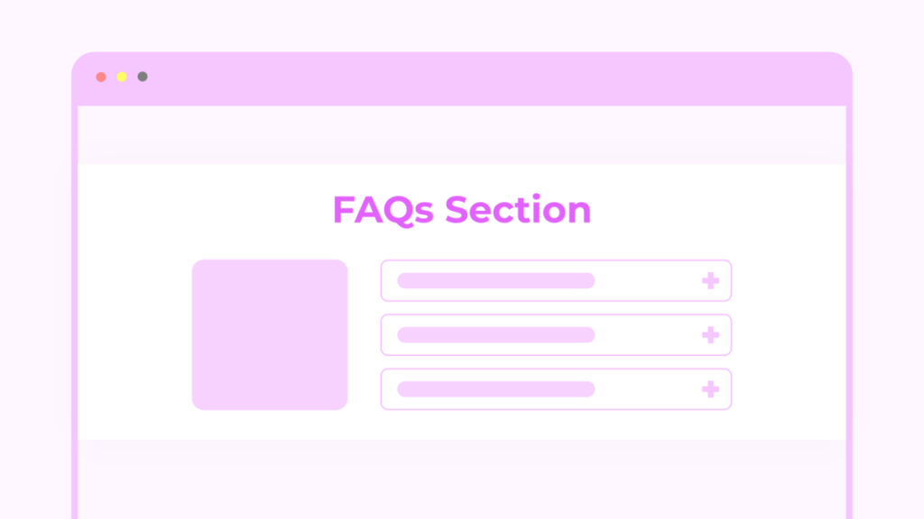 faqs sections collection