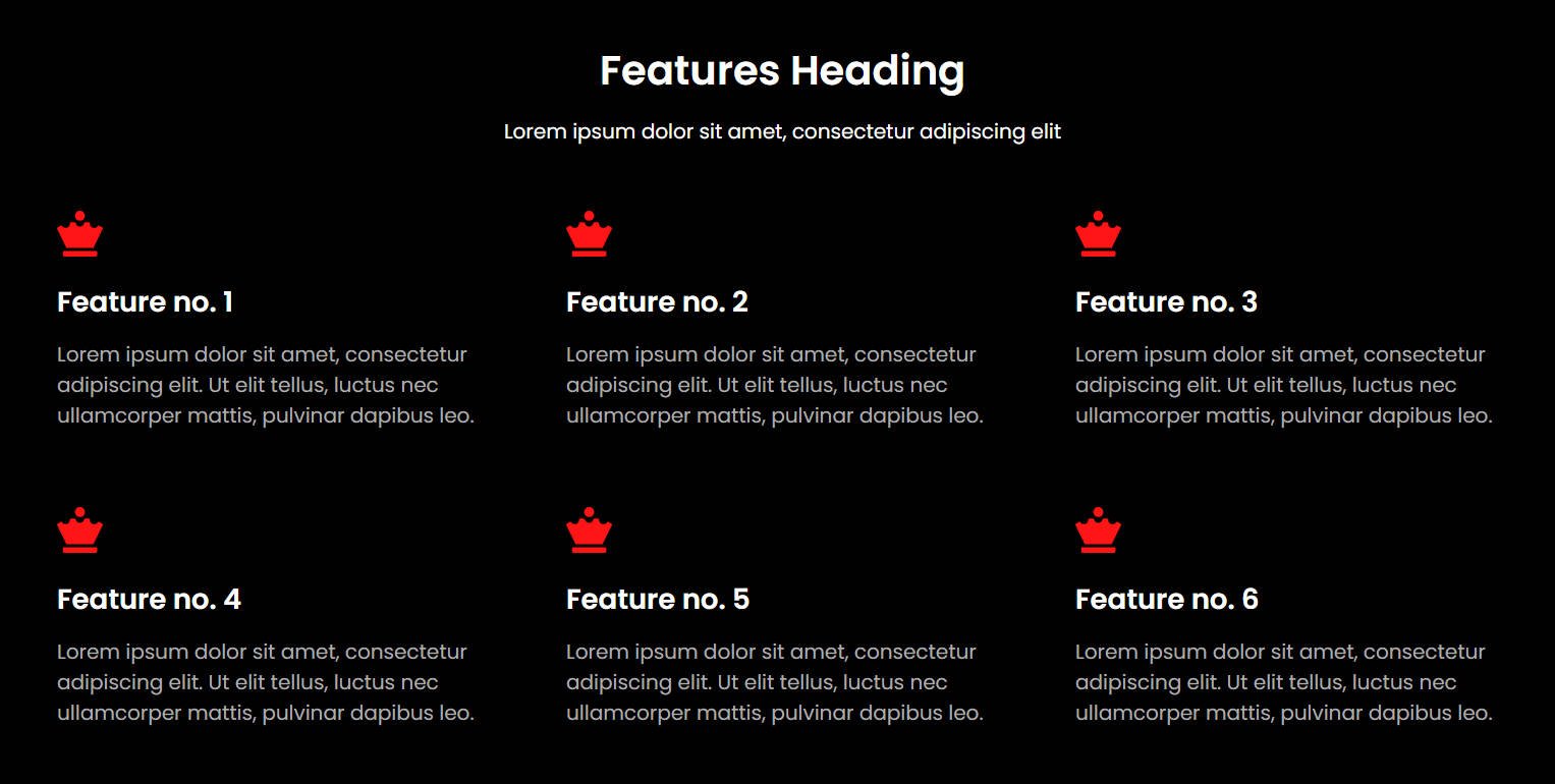 features 1 dark