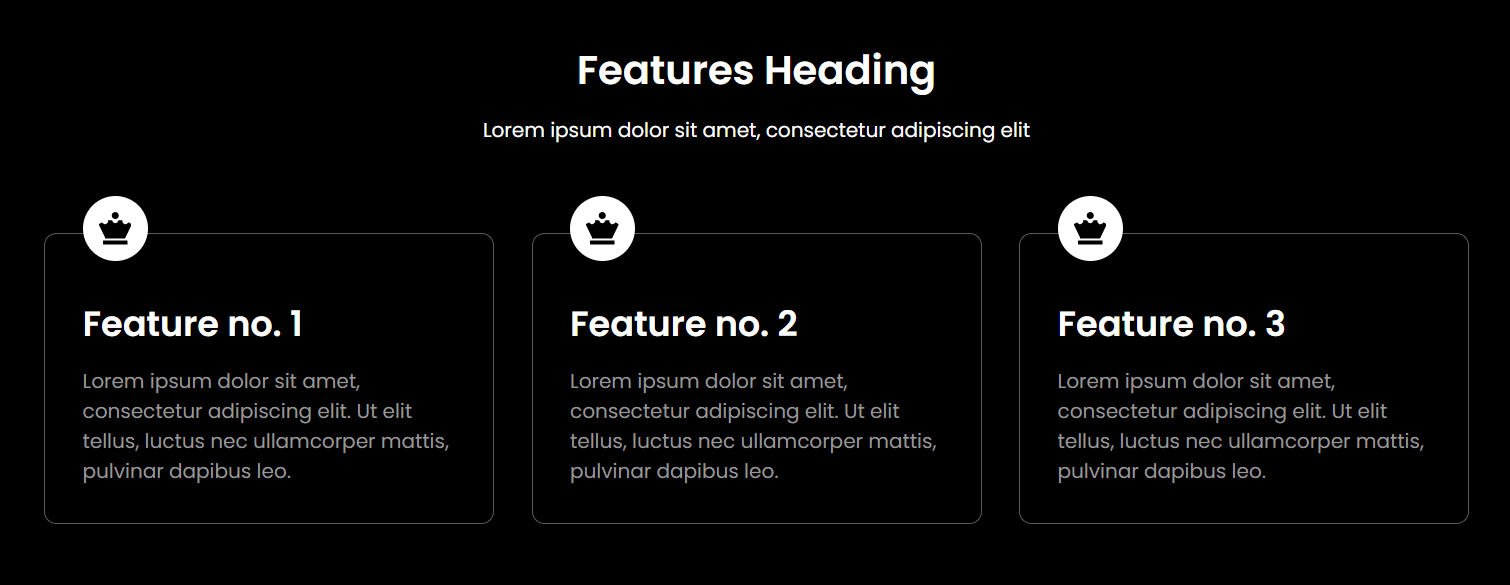 features 12 dark