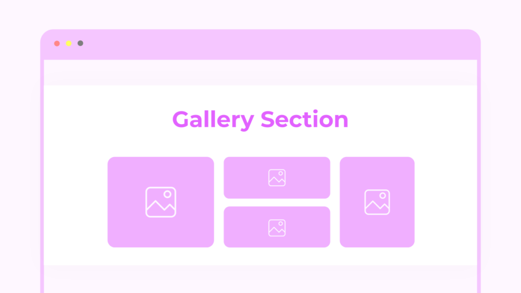 gallery sections collection