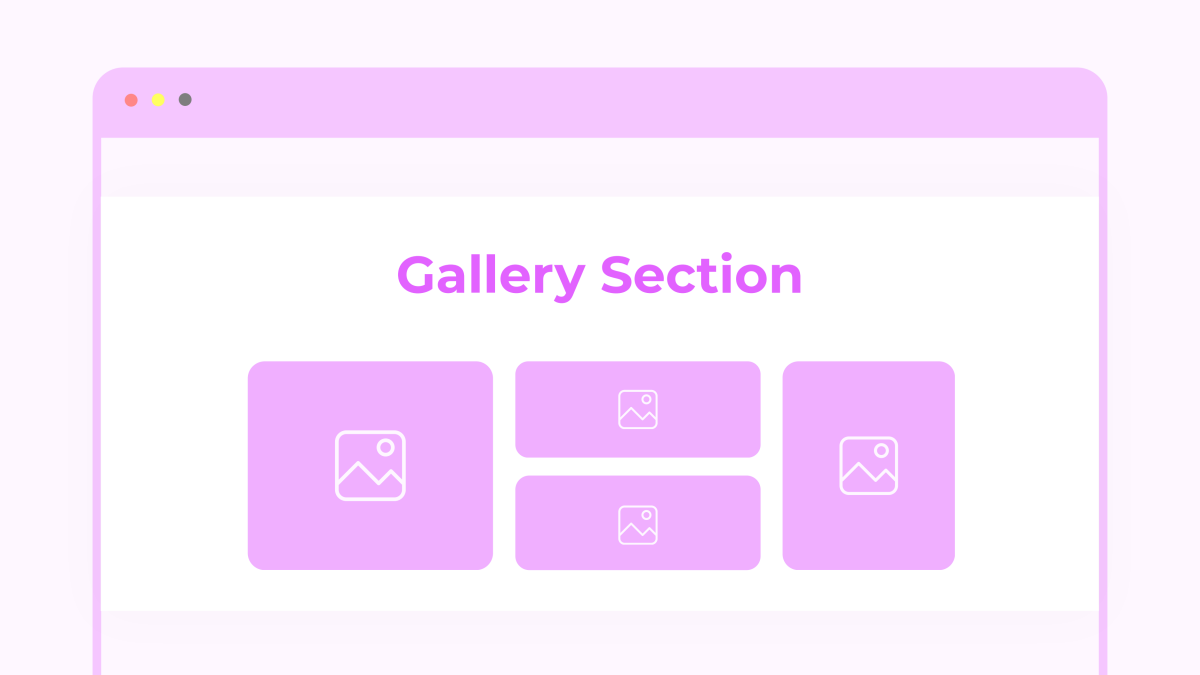 gallery sections collection