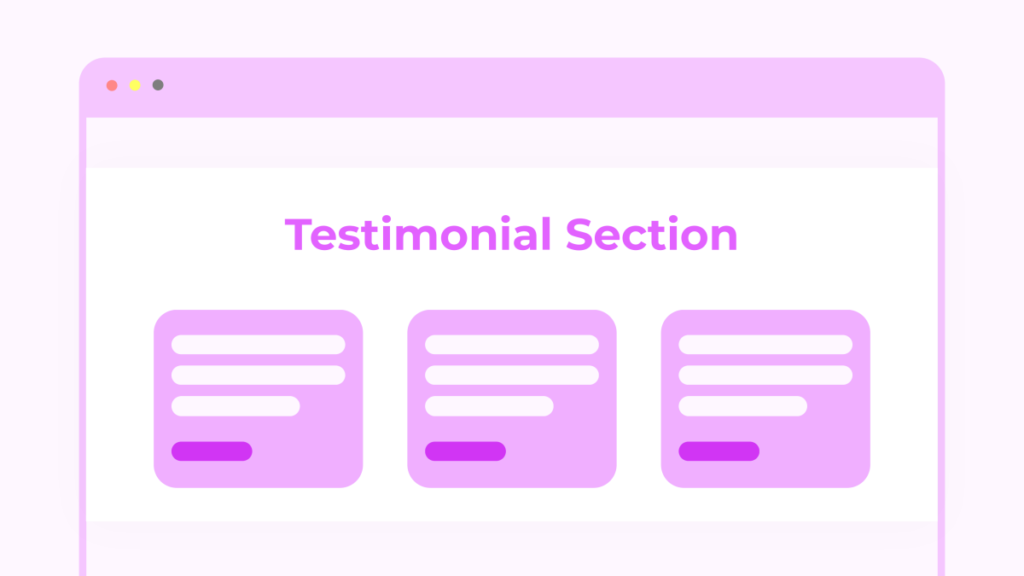 testimonial sections collection