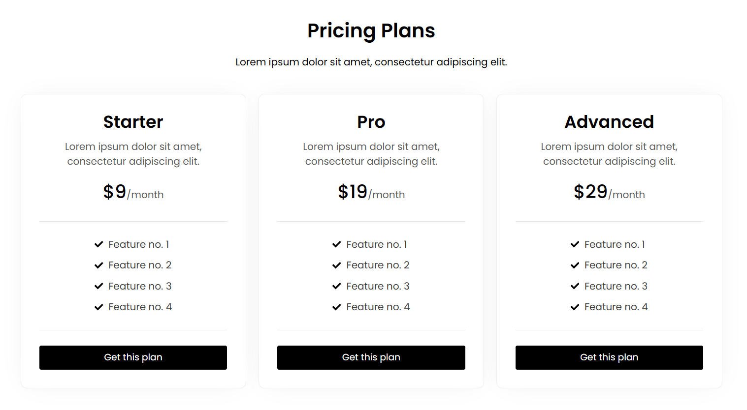 pricing 2
