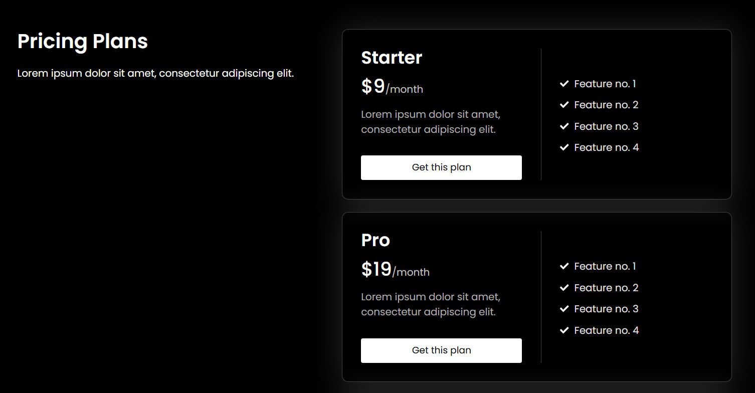 pricing 5 dark