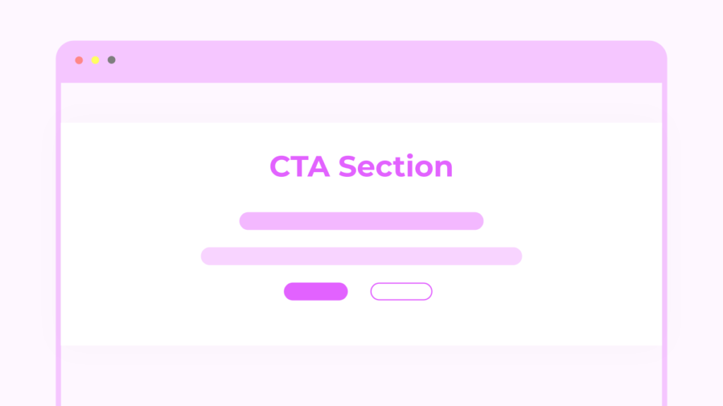 cta section templates elementor