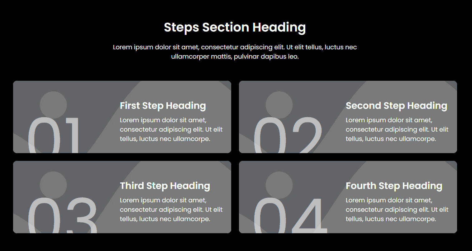 steps 11 dark