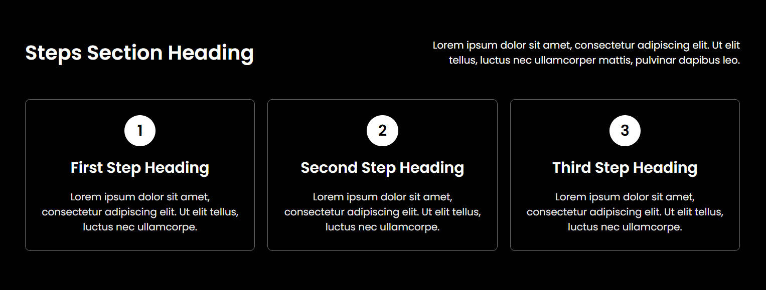 steps 3 dark