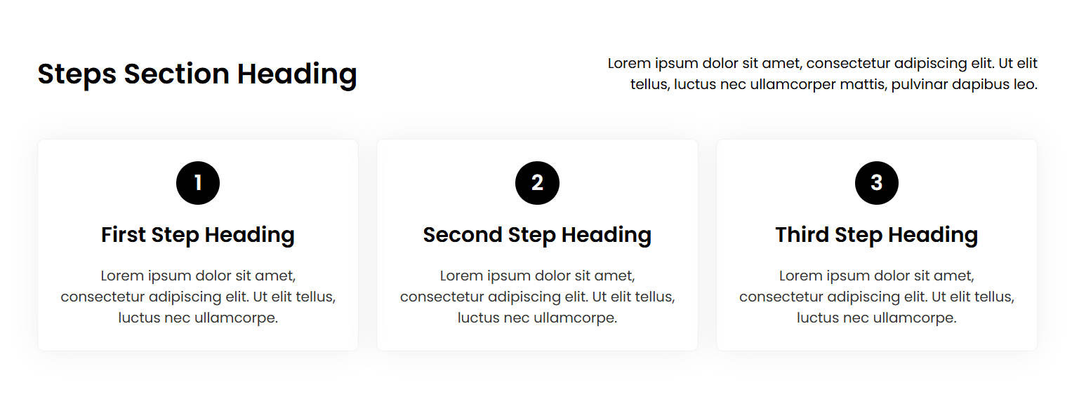 steps 3