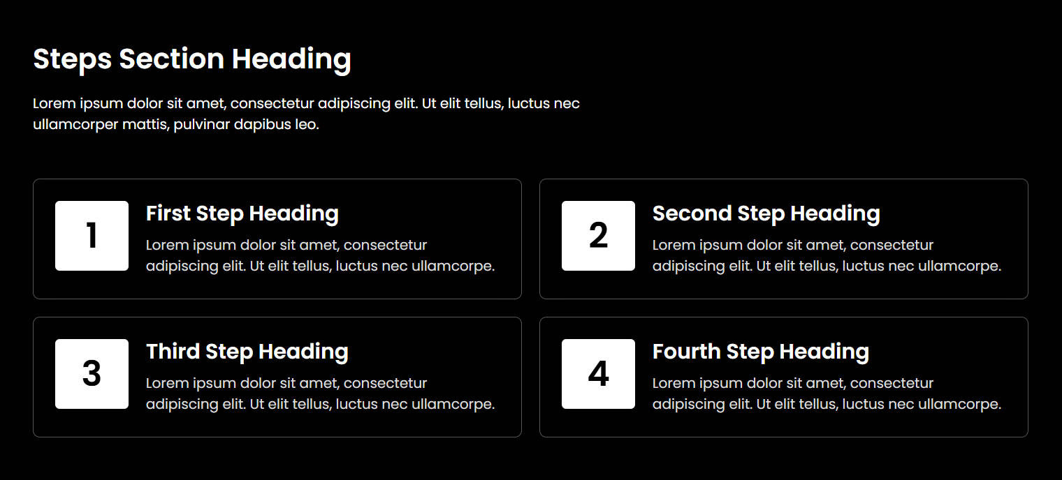steps 4 dark