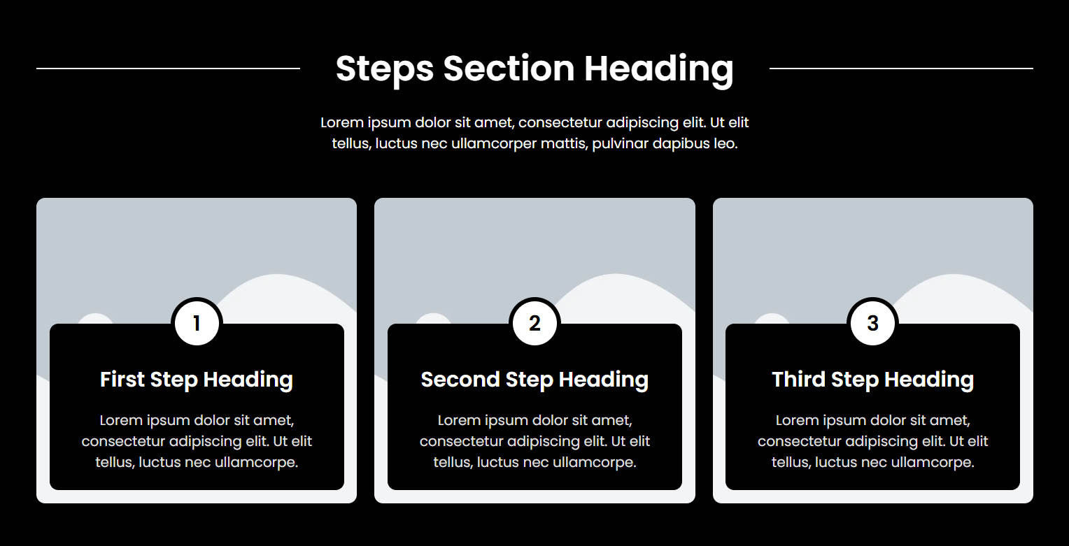 steps 6 dark
