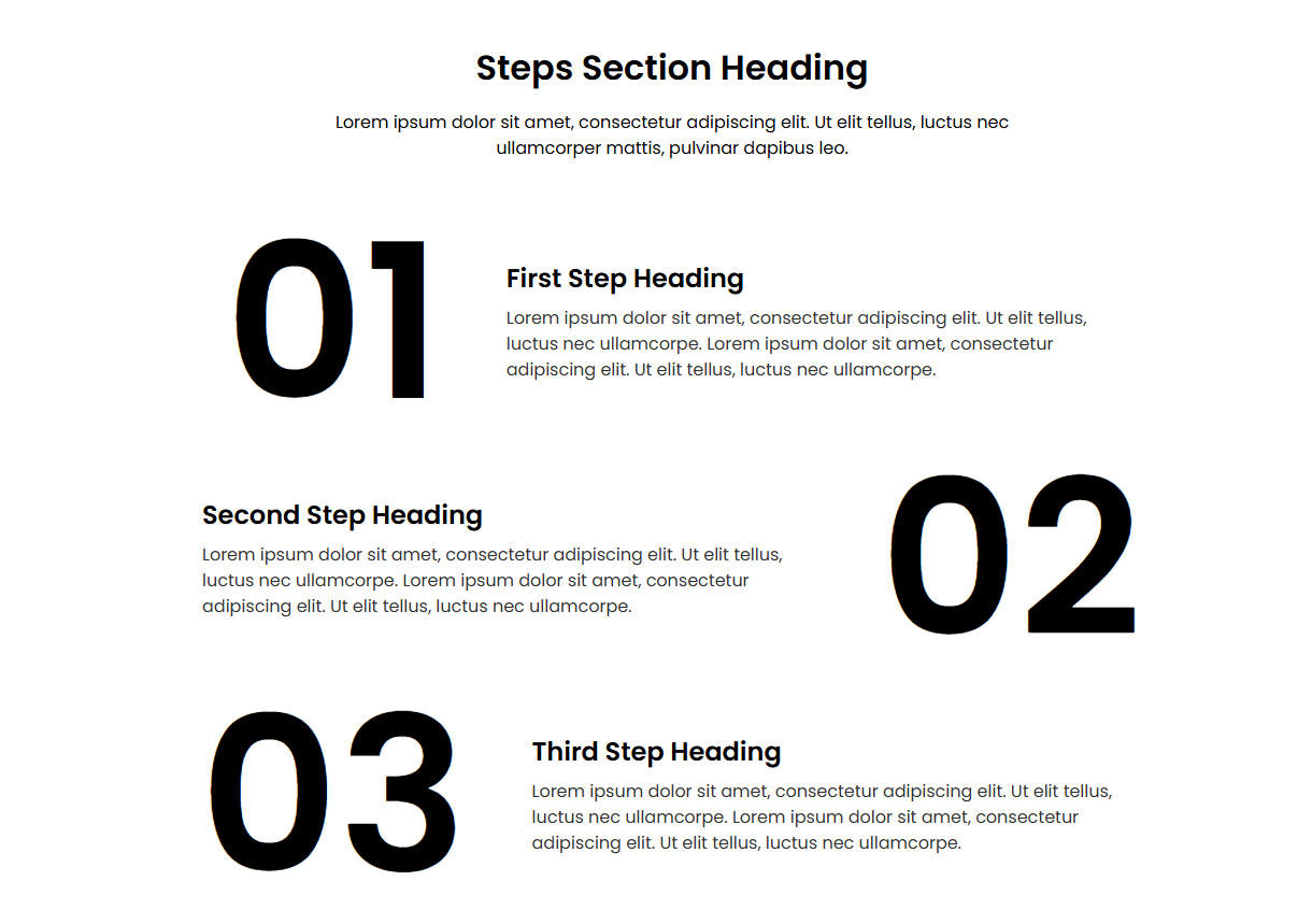 steps 8