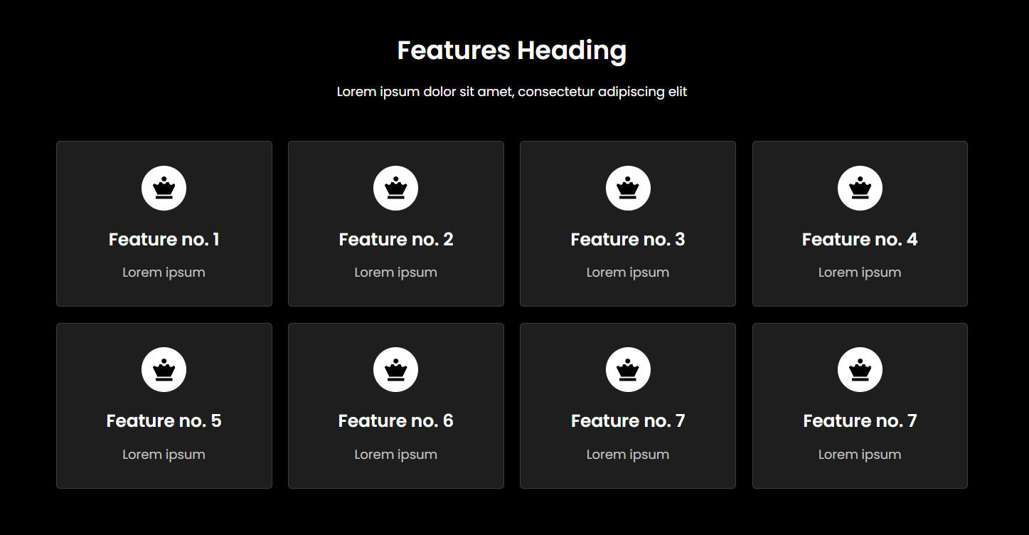 features 13 dark