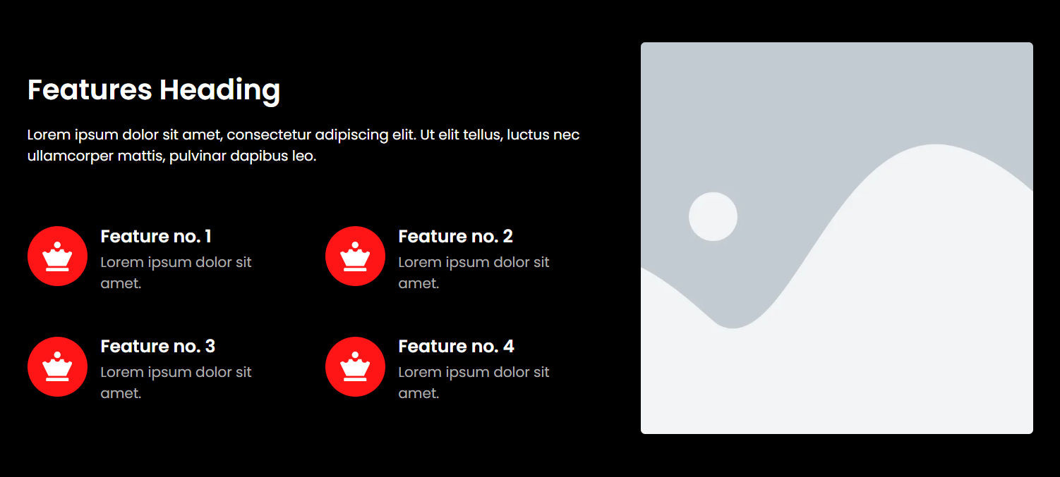 features 16 dark