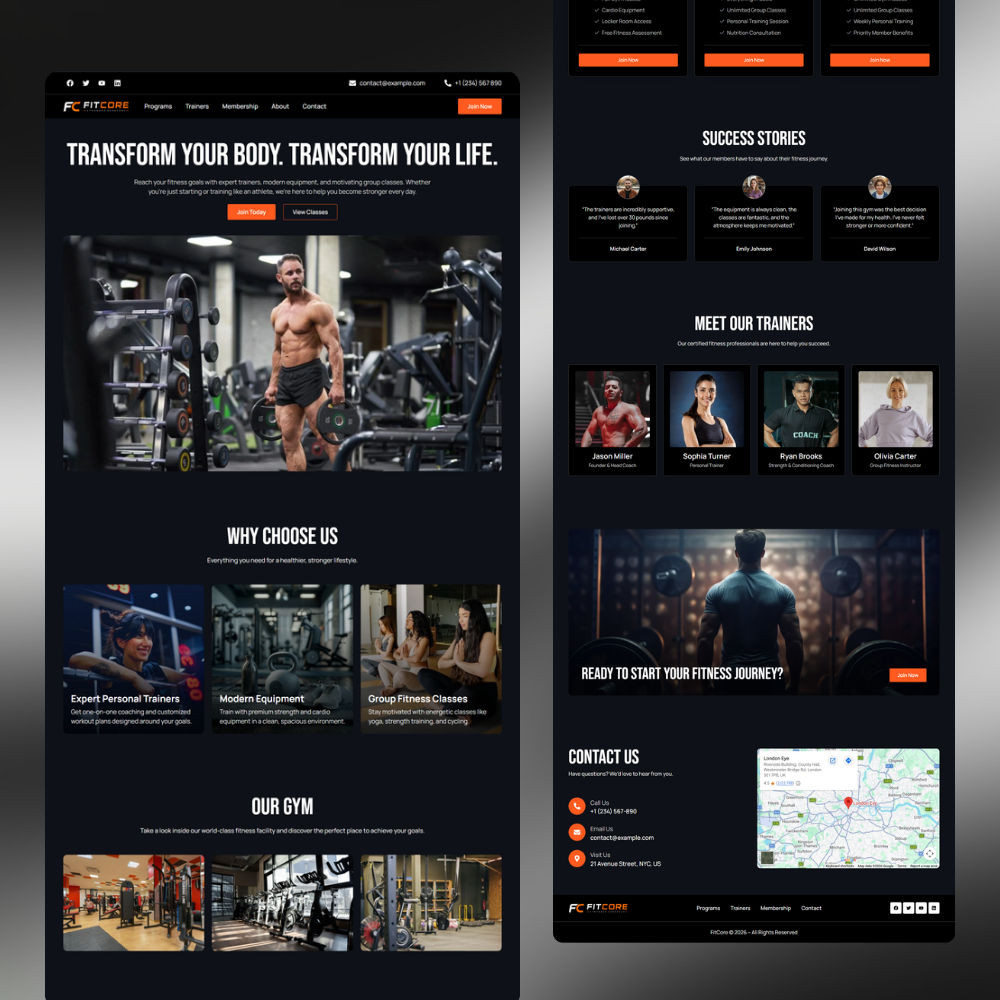 landing page 5 element shogun