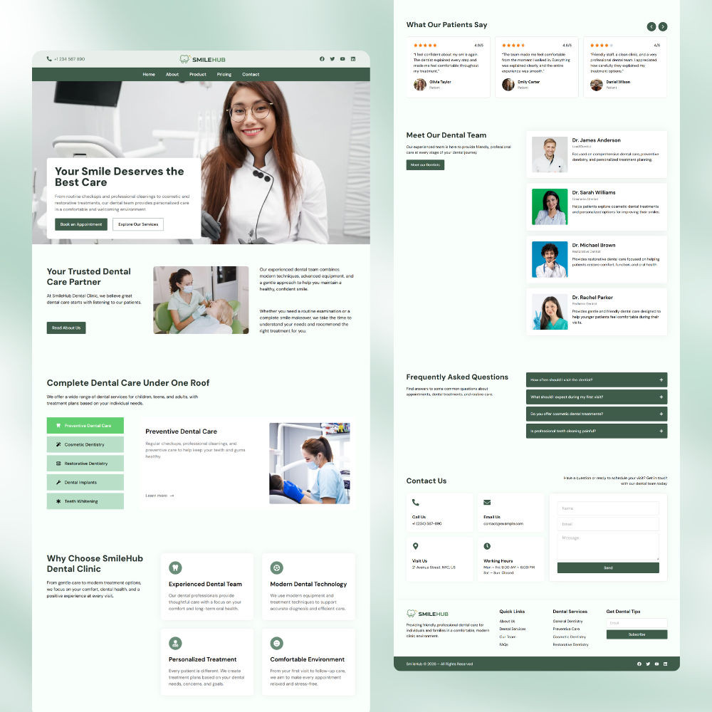 landing page 7 element shogun